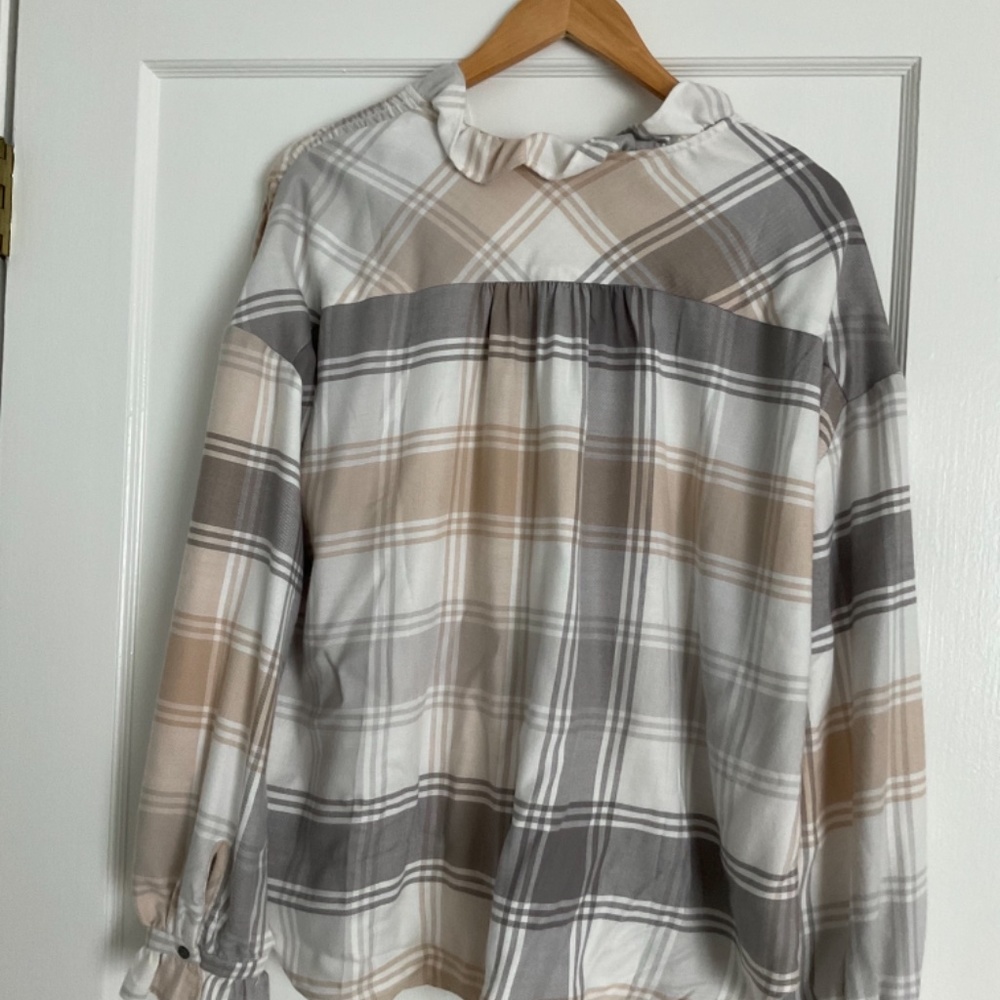 Plaid Button Down - image 3